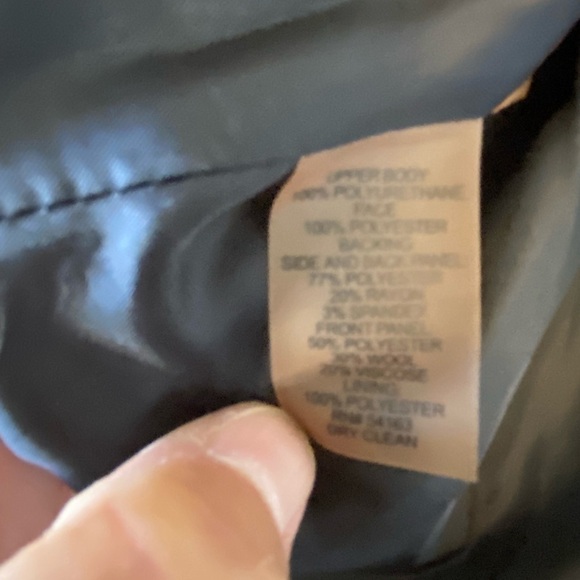 Calvin Klein Sleeveless Blue Black Plaid mixed media top size small - Picture 8 of 10